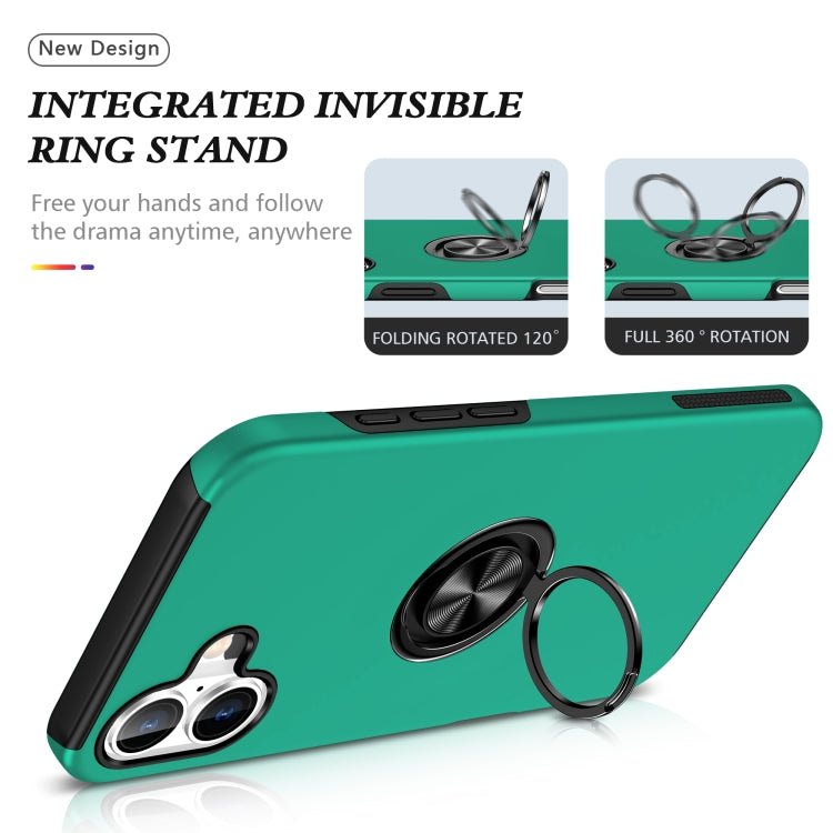 Armor Matte Ring - iPhone 16 Plus Case