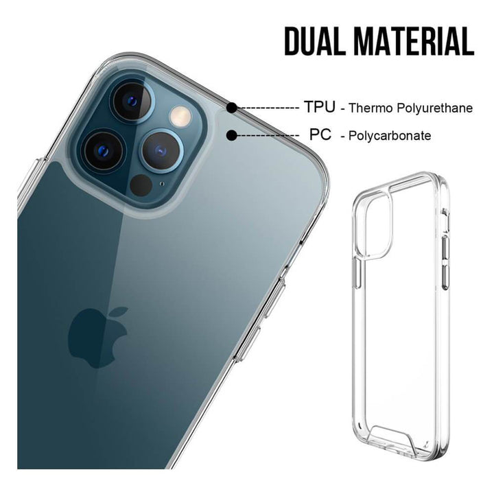 TECH CIRCLE Clear Case for iPhone 11 Pro Max (2019) 6.5 - Clear TECH CIRCLE Clear Case for iPhone 11 Pro Max (2019) 6.5 - Clear