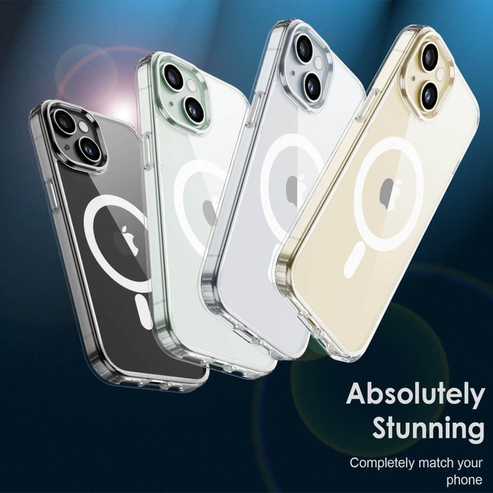 Crystal Clear iPhone 15 Plus MagSafe Case – Slim & Durable