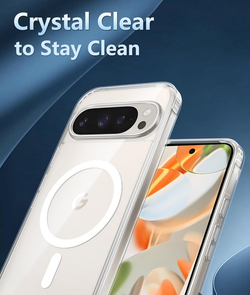 Slim & Clear MagSafe Case for Pixel 9 Pro – Strong Protection