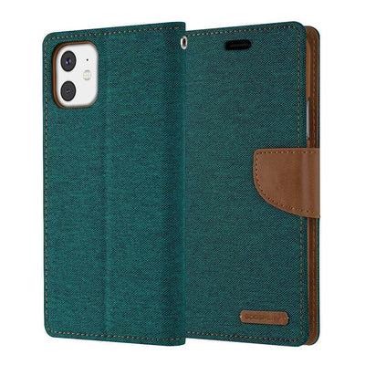 Diary Case iPhone 11 Green 9