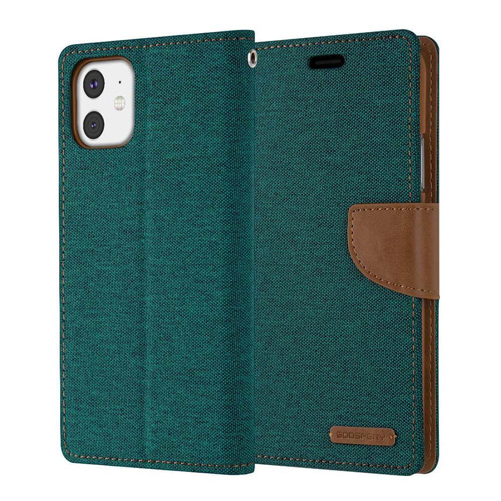 Diary Case iPhone 12 / iPhone 12 Pro Green 9