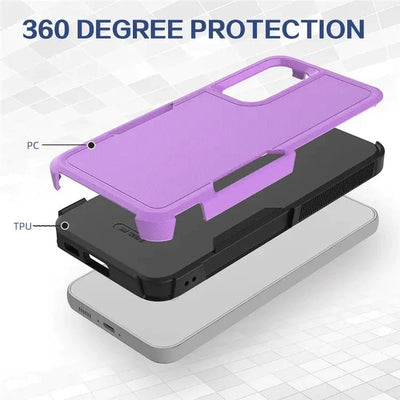 Durable Case Galaxy A15 Purple 19