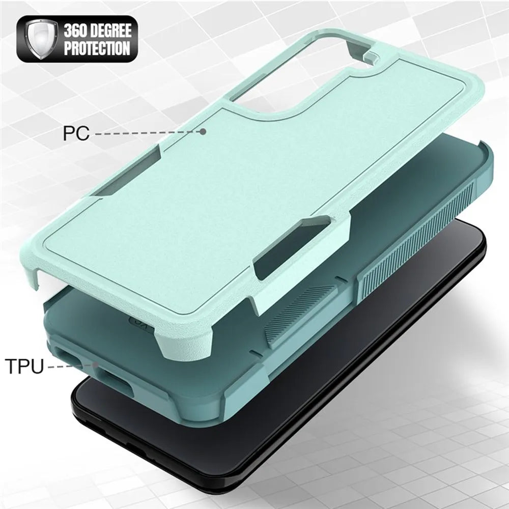 Durable Case Galaxy S22 Teal 14