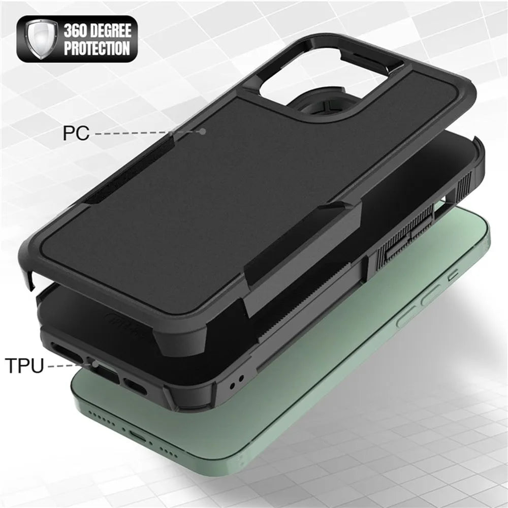 Durable Case iPhone 13 Pro Max Black 4