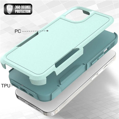 Durable Case iPhone 14 Mint Green 35