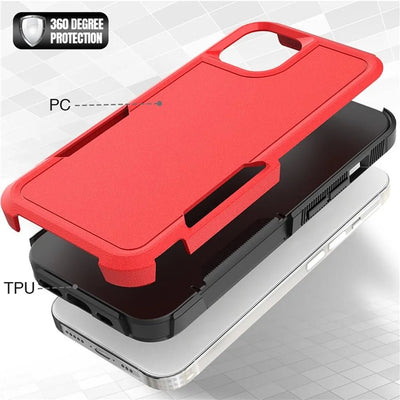 Durable Case iPhone 14 Red 30