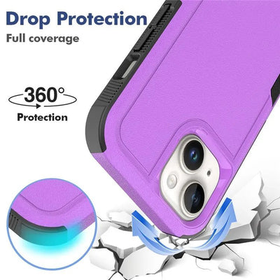 Durable Case iPhone 15 Purple 2