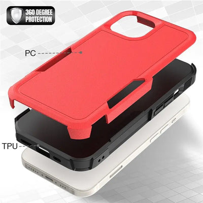 Durable Case iPhone 15 Red 23