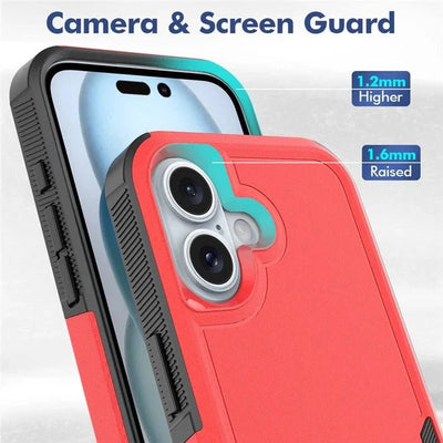 Durable Case iPhone 16 Plus Red 24