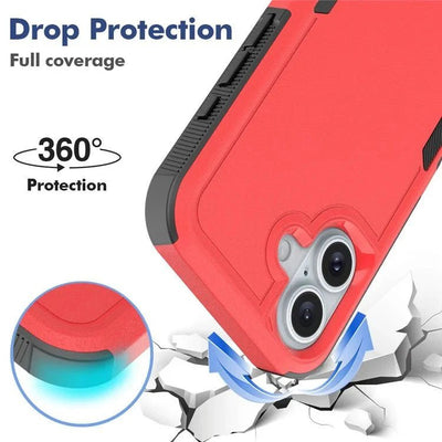 Durable Case iPhone 16 Plus Red 23