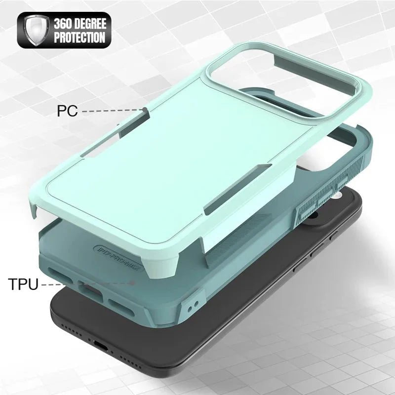 Durable Case iPhone 17 Pro Mint Green 16