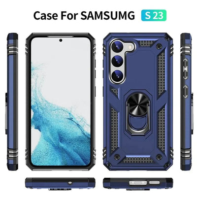 Kickstand Case GALAXY A14 Blue 14