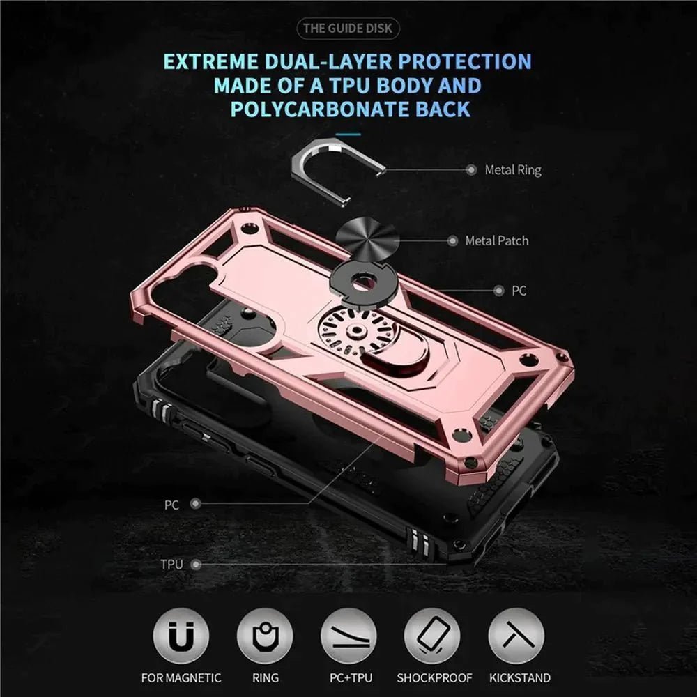 Kickstand Case GALAXY A14 Rose Gold 32