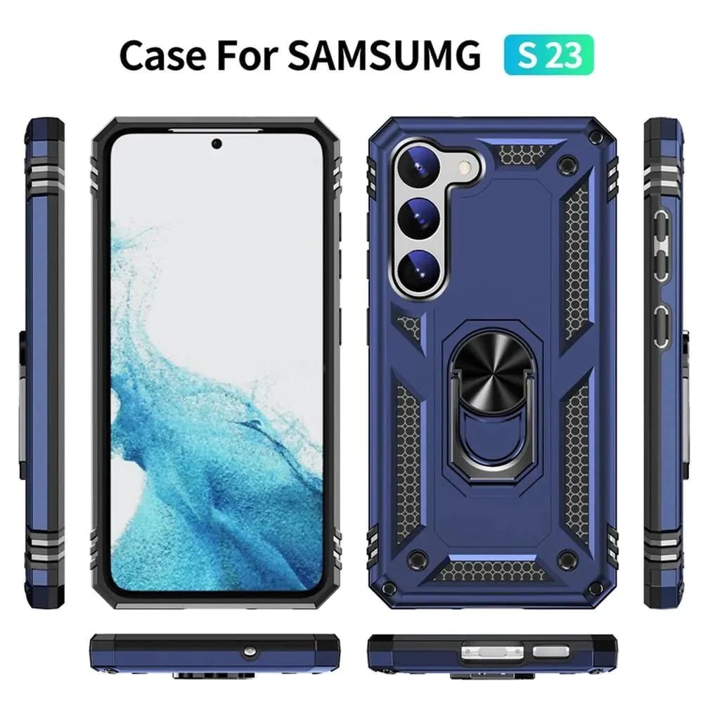 Kickstand Case Galaxy A15 Blue 14