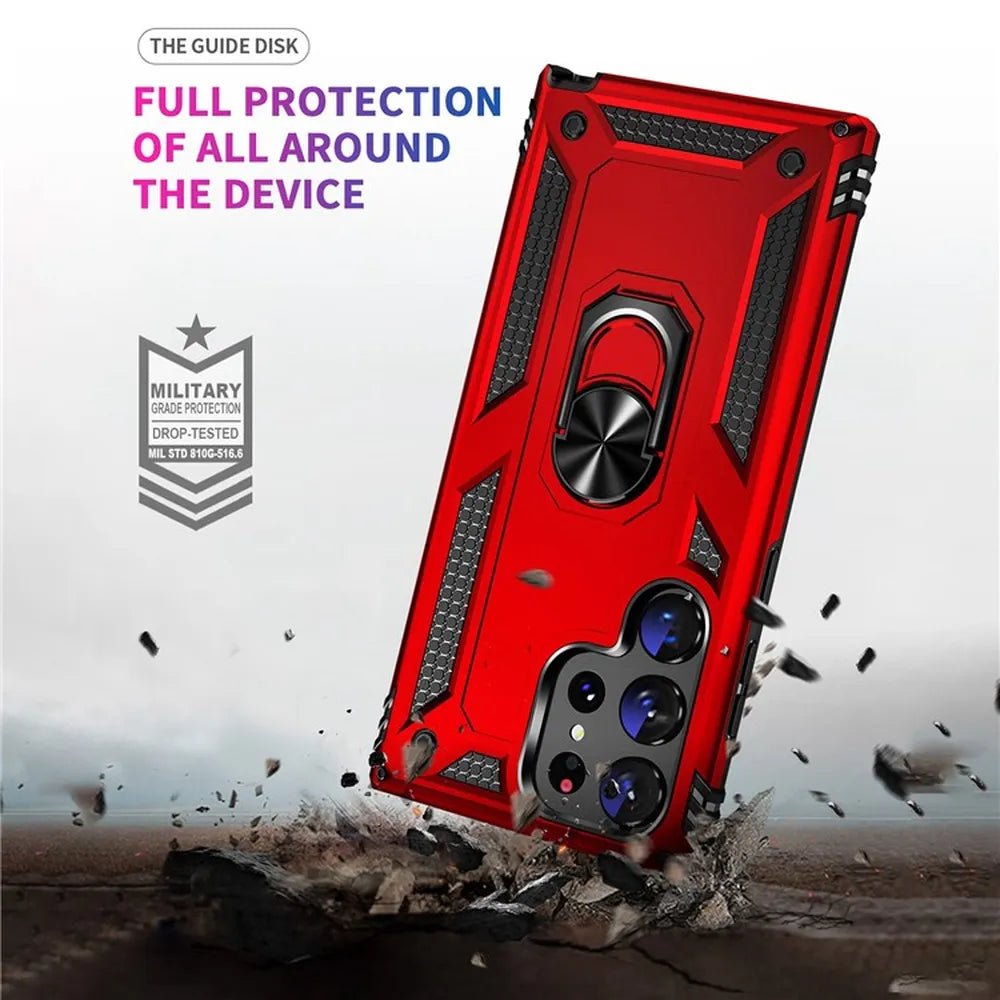 Kickstand Case Galaxy S21 Ultra Red 15