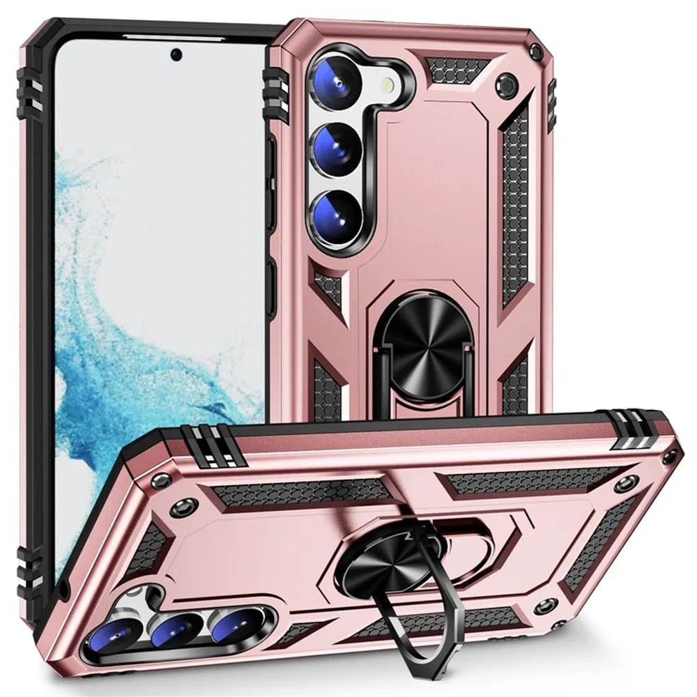 Kickstand Case Galaxy S22 Rose Gold 19