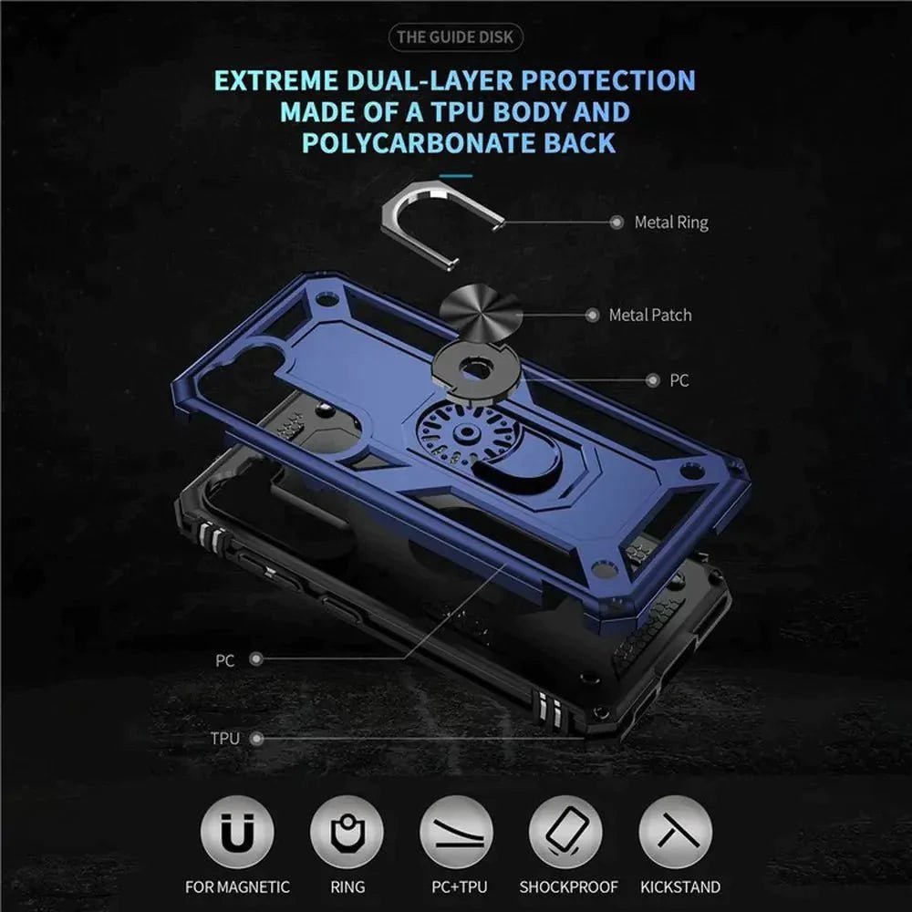 Kickstand Case Galaxy S24+ Blue 11