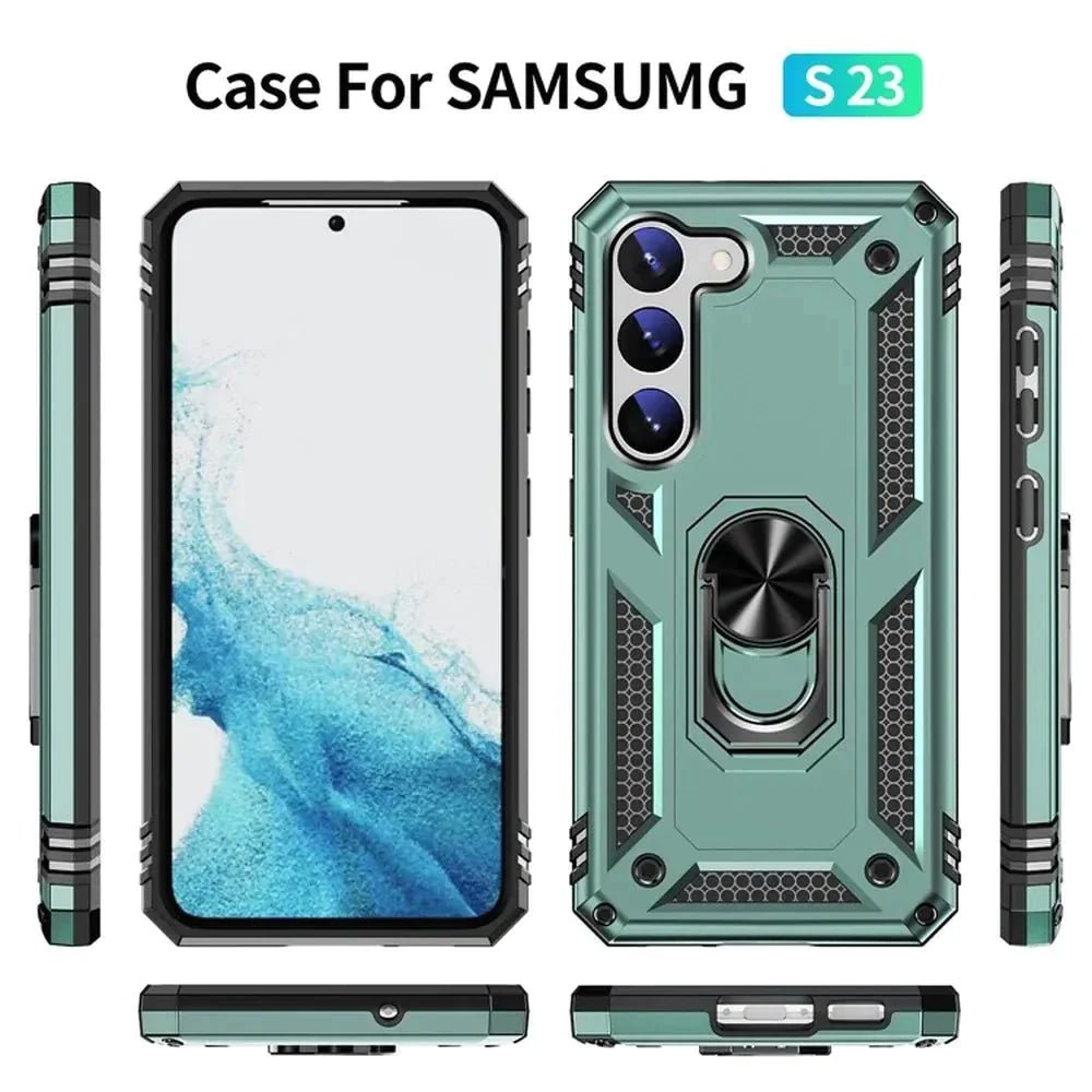 Kickstand Case Galaxy S24+ Green 21