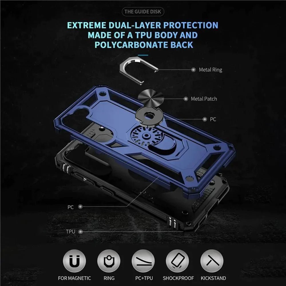 Kickstand Case Galaxy S24 Blue 11