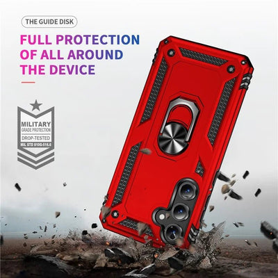 Kickstand Case Galaxy S24 FE Red 11