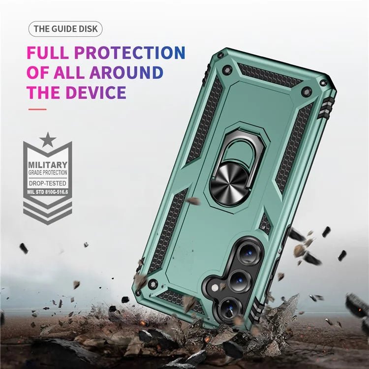 Kickstand Case Galaxy S24 FE Green 26