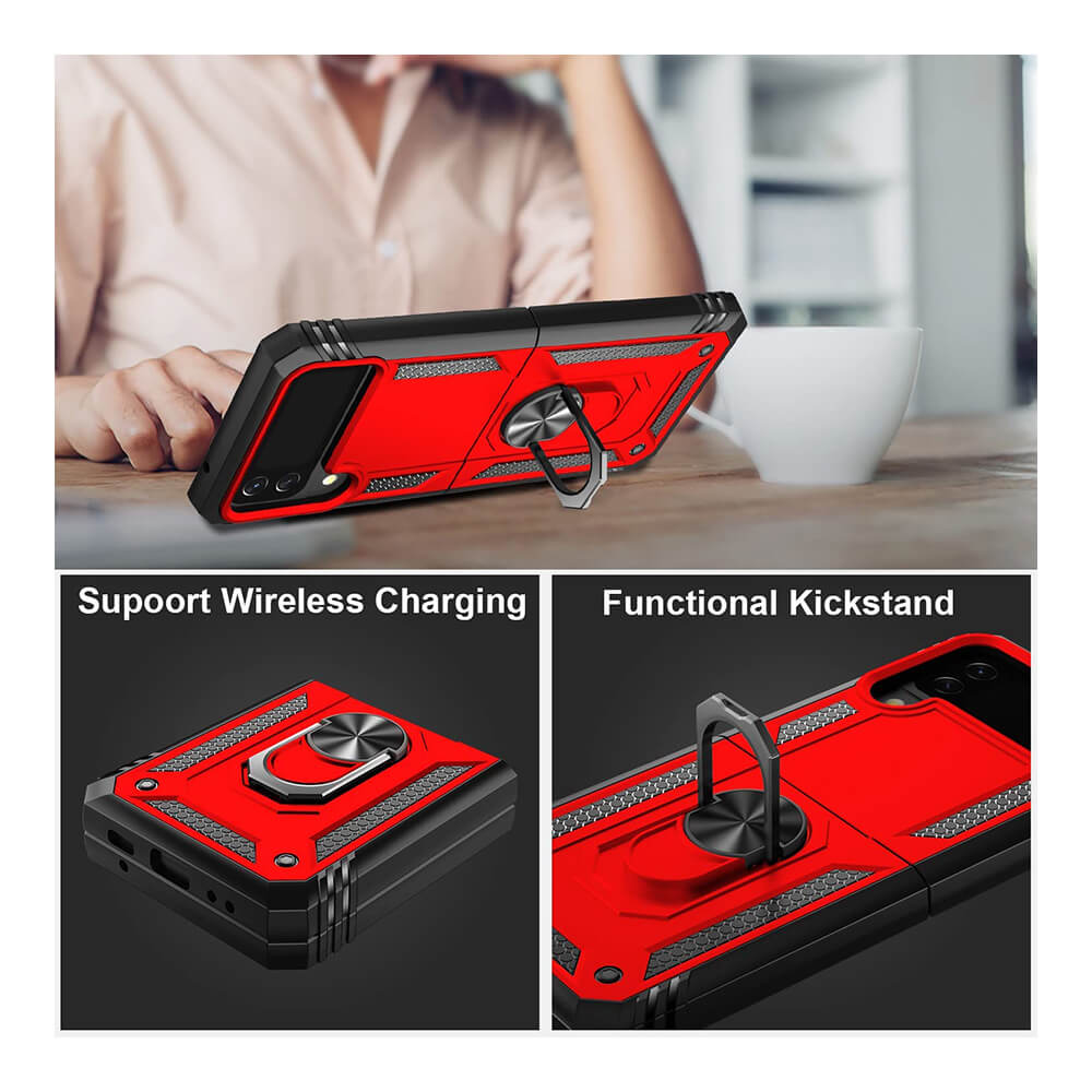 Kickstand Case Galaxy Z Flip4 Red 9