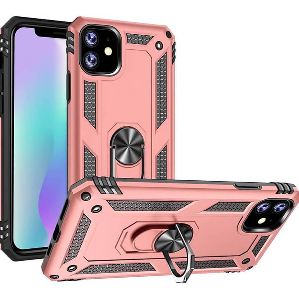 Kickstand Case iPhone 11 Rose Gold 13