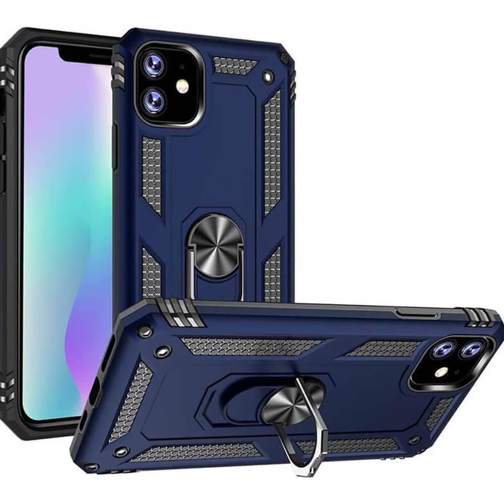 Kickstand Case iPhone 11 Blue 7