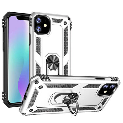 Kickstand Case iPhone 11 Pro Silver 7