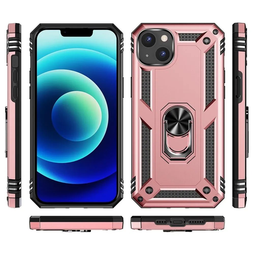 Kickstand Case iPhone 12 / iPhone 12 Pro Rose Gold 35