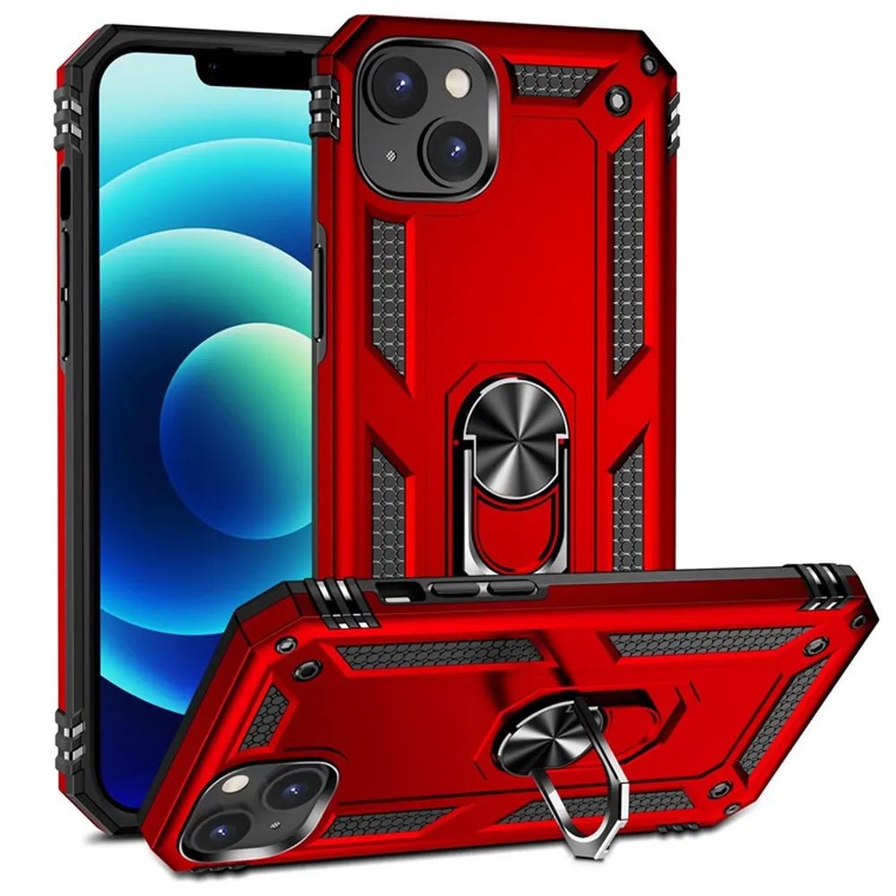 Kickstand Case iPhone 12 / iPhone 12 Pro Red 22