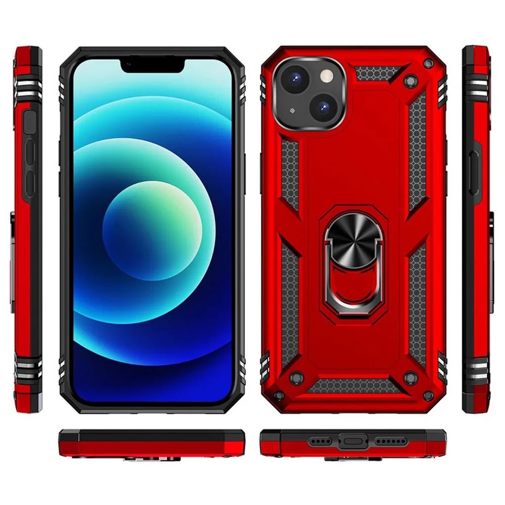 Kickstand Case iPhone 12 / iPhone 12 Pro Red 28