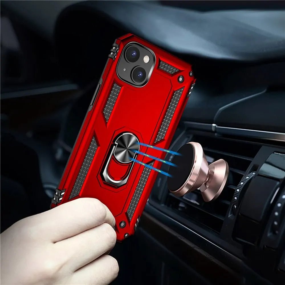 Kickstand Case iPhone 12 / iPhone 12 Pro Red 24