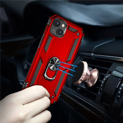 Kickstand Case iPhone 12 / iPhone 12 Pro Red 24