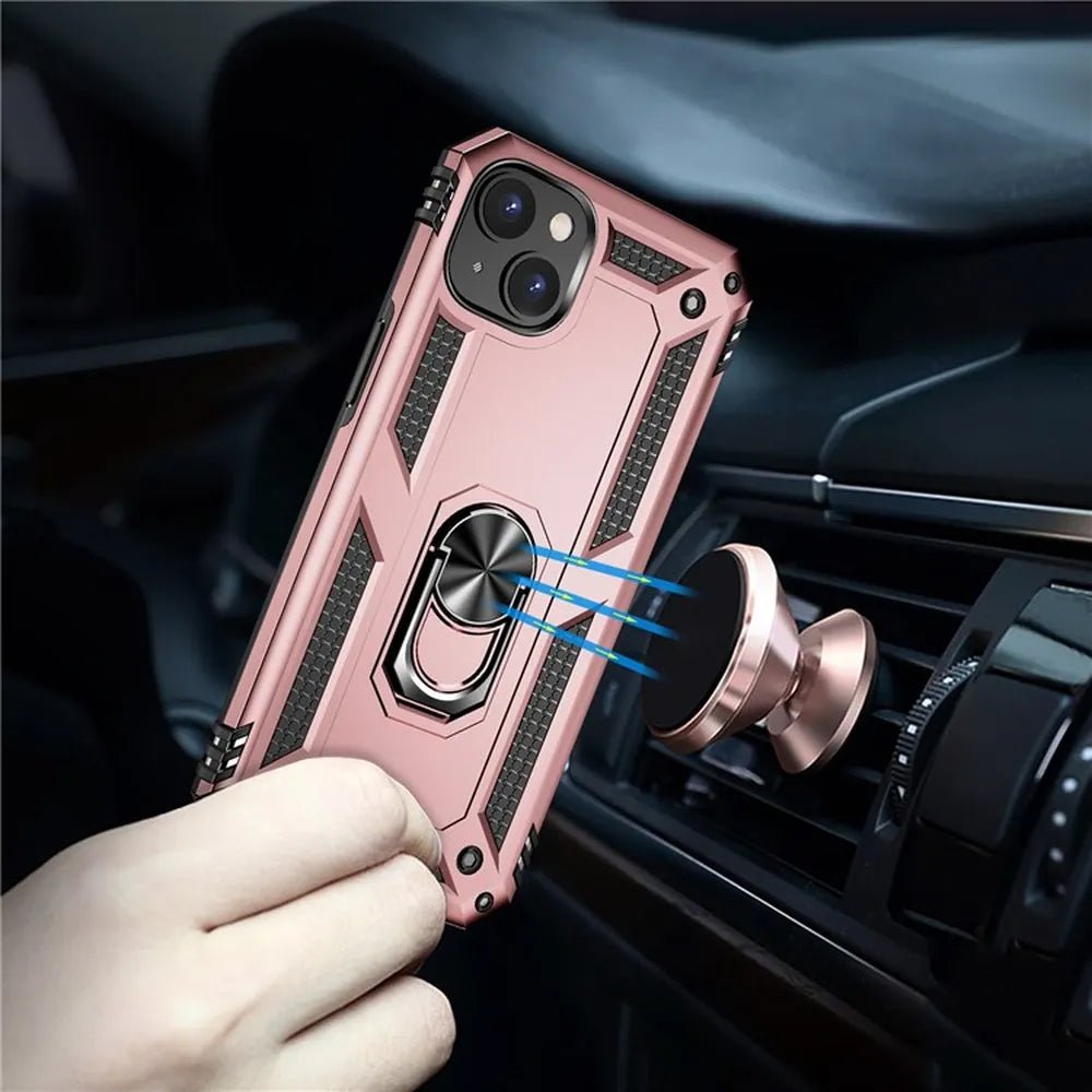 Kickstand Case iPhone 12 / iPhone 12 Pro Rose Gold 31