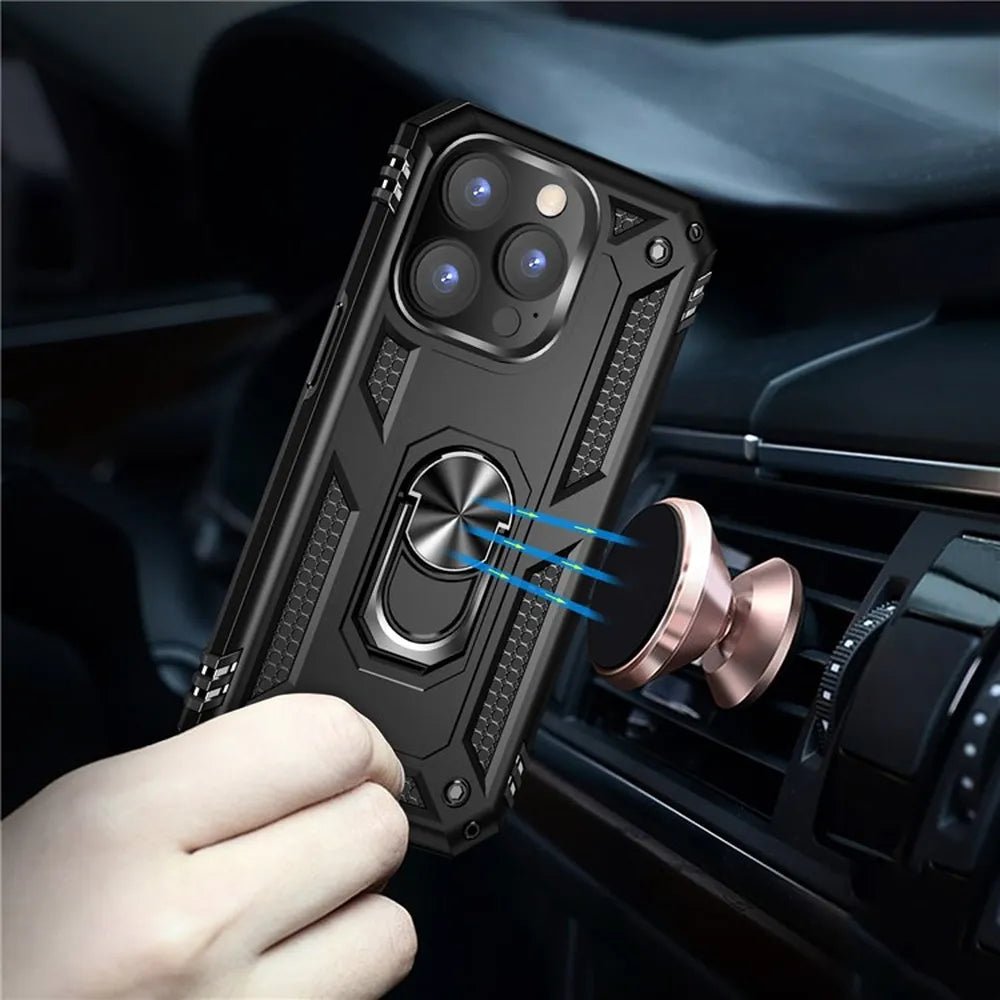 Cover Iphone 12 Pro Max Cases With Kickstand Case/Cover Compatible With IPhone 12 Pro|Max| Inch Case, Slim  Hard Silicone Gel Rubber Premium TPU Fold-able Magnetic Kickstand (iPhone  12 12 Pro Inch, Black) Buy, Best Price