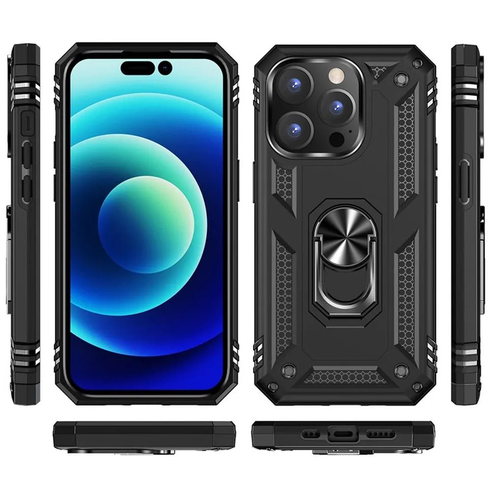 Kickstand Case iPhone 13 Pro Black 7