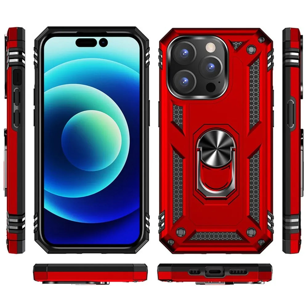 Kickstand Case iPhone 13 Pro Red 28