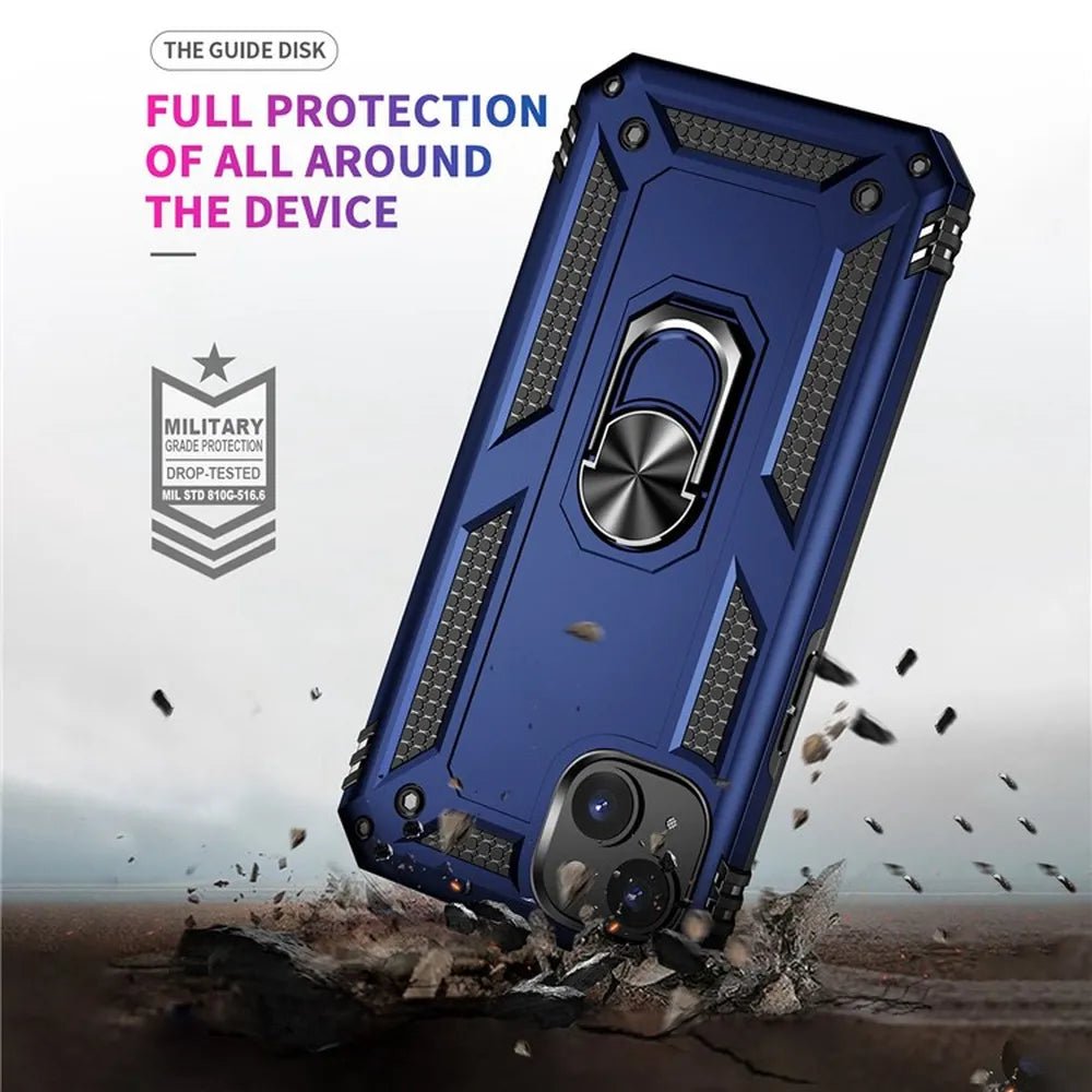 Kickstand Case iPhone 14 Blue 9