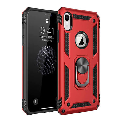 Kickstand Case iPhone XR Red 1