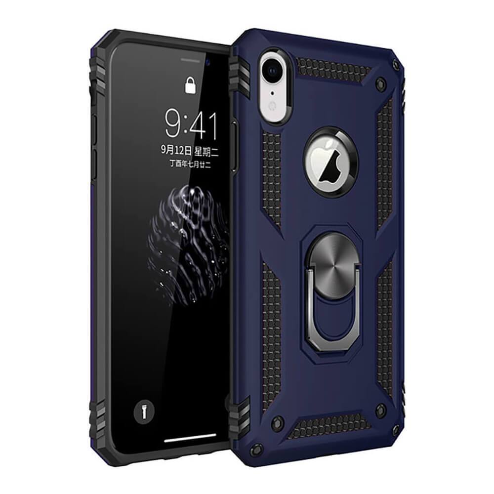 Kickstand Case iPhone XR Blue 5