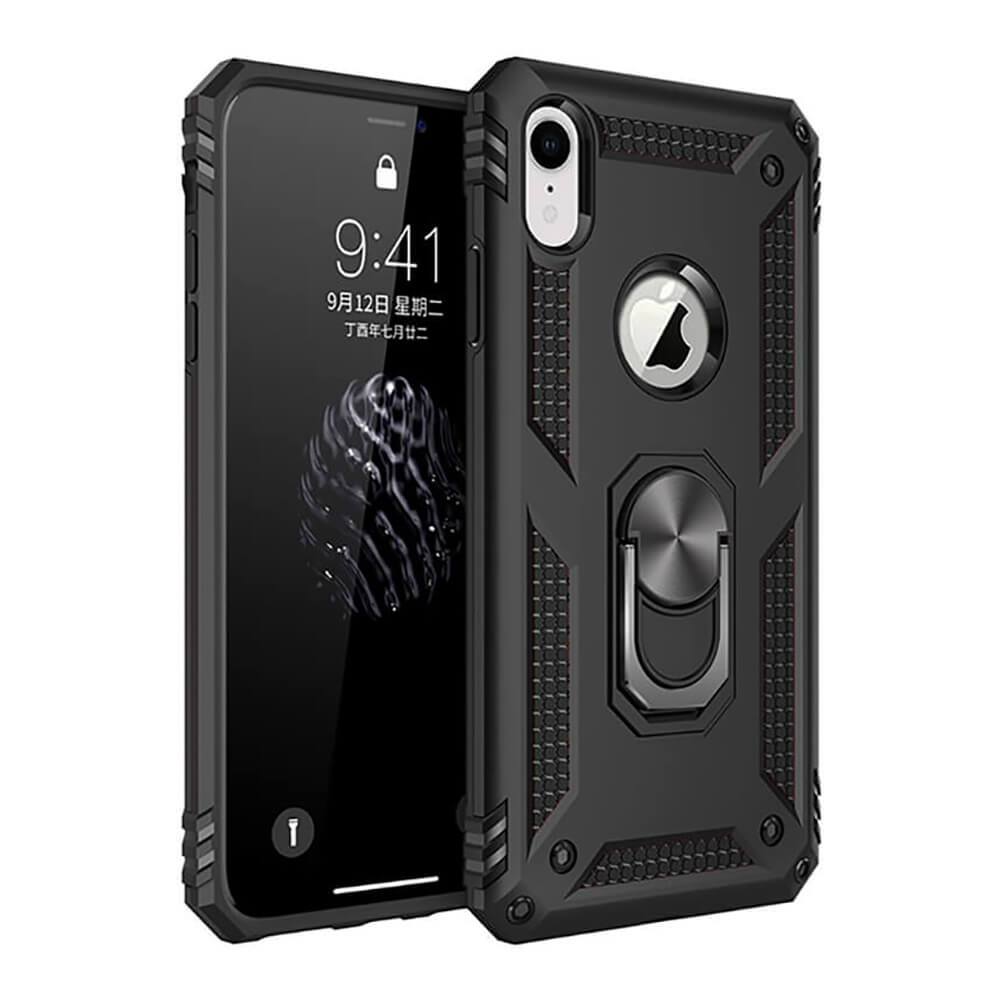 Kickstand Case iPhone XR Black 3