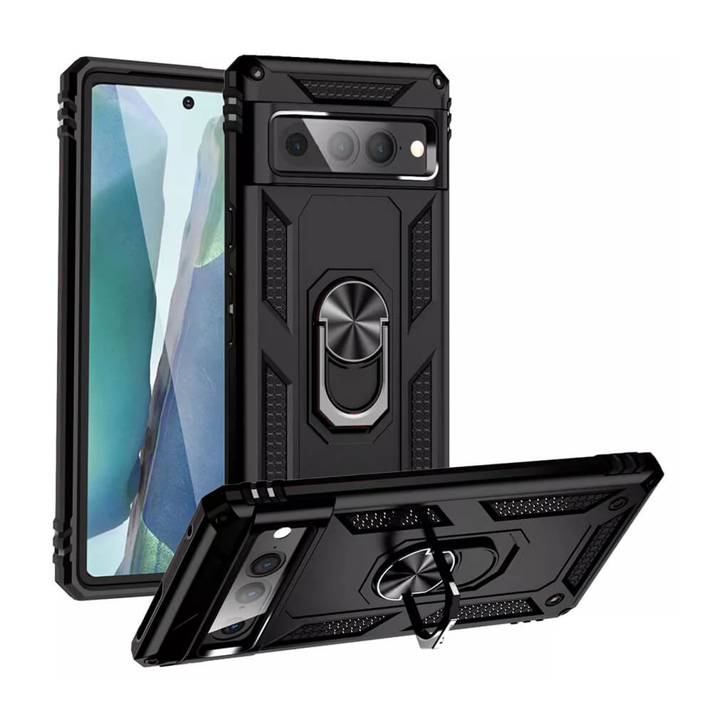 Custodia Portafoglio Grandoin Per Google Pixel 6 - Pelle PU, Cover Flip