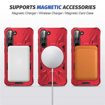 Kickstand Magsafe Case Galaxy S25+ Red 31