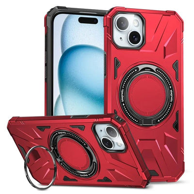 Kickstand Magsafe Case iPhone 15 Red 25