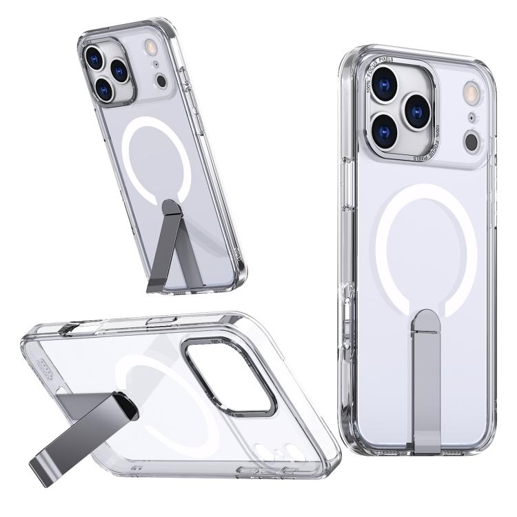 Kickstand Magsafe Case iPhone 17 Pro Clear 31