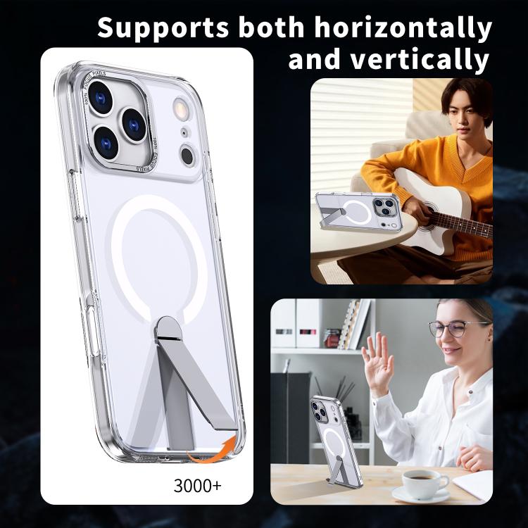 Kickstand Magsafe Case iPhone 17 Pro Clear 36