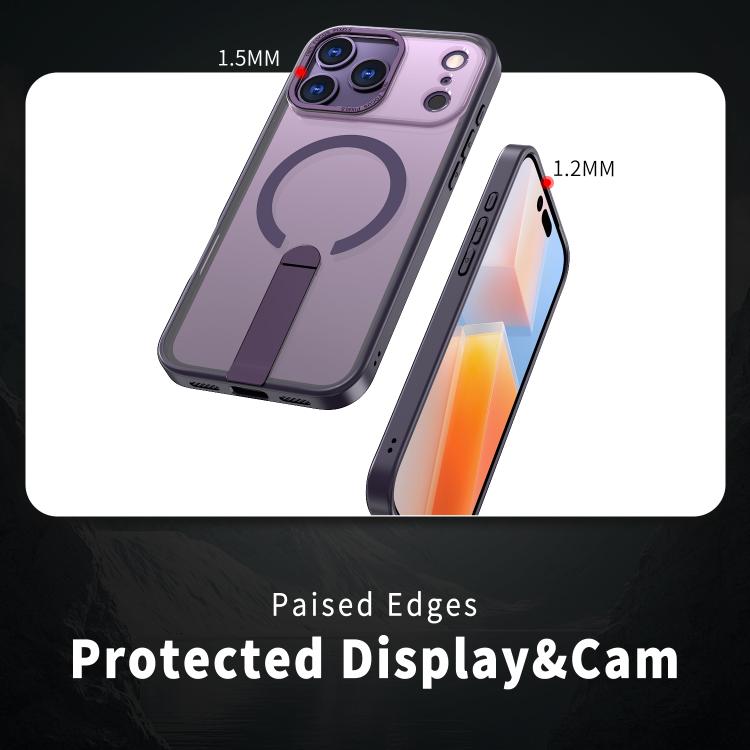 Kickstand Magsafe Case iPhone 17 Pro Purple 28