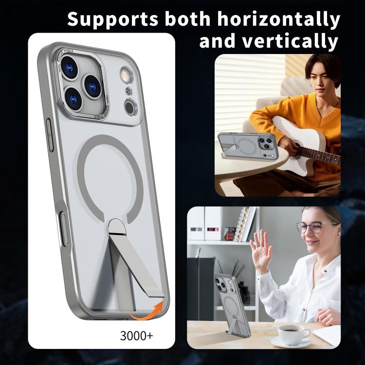 Kickstand Magsafe Case iPhone 17 Pro Grey 18